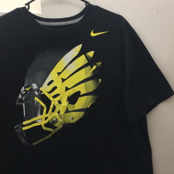 NCAA Other - Nike-NCAA (Oregon Ducks) - Black “Helmet” TShirt